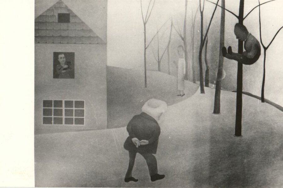 Letná roku 1922 (olej, 1926, 61,5x82, Národní galerie)